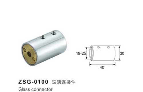 Glass connector